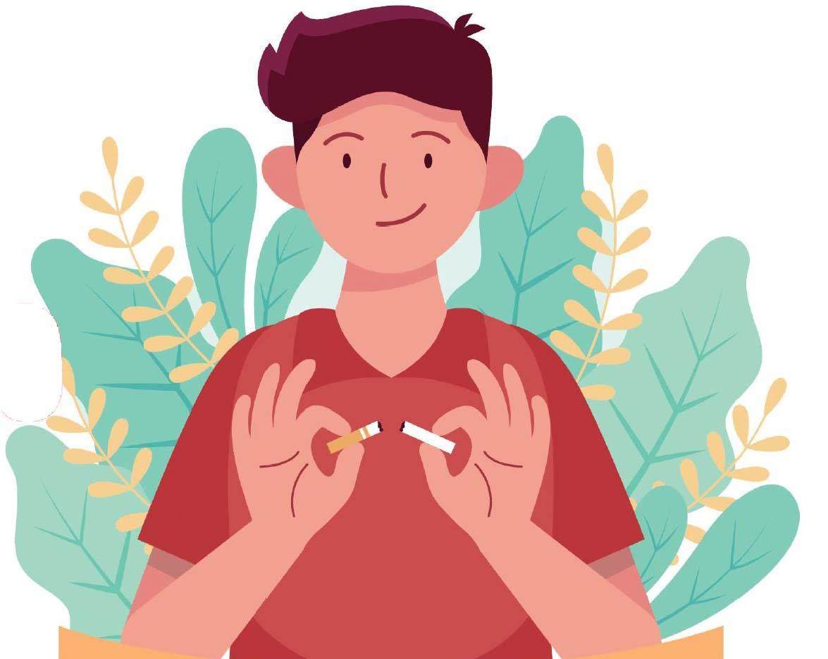 帮爸爸戒烟的插图