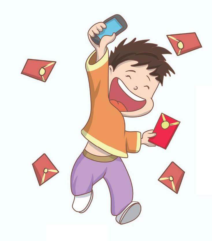 我帮哥哥抢红包的插图