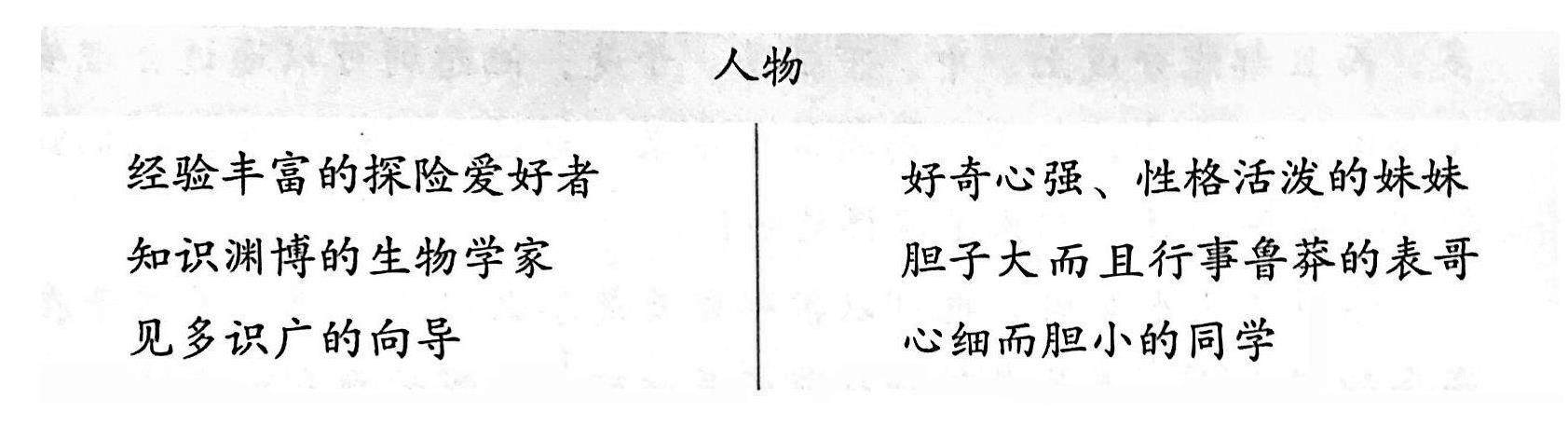 五下第六单元:神奇的探险之旅的插图