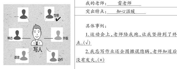五上第二单元:“漫画”老师的插图