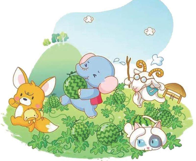 动物选美比赛的插图