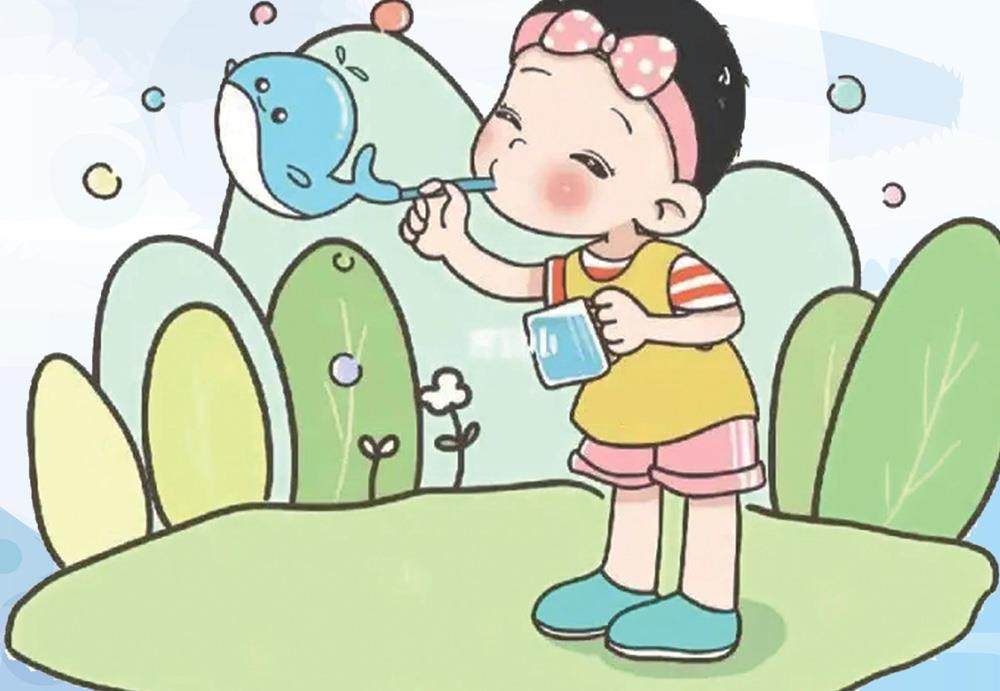 吹泡泡的插图