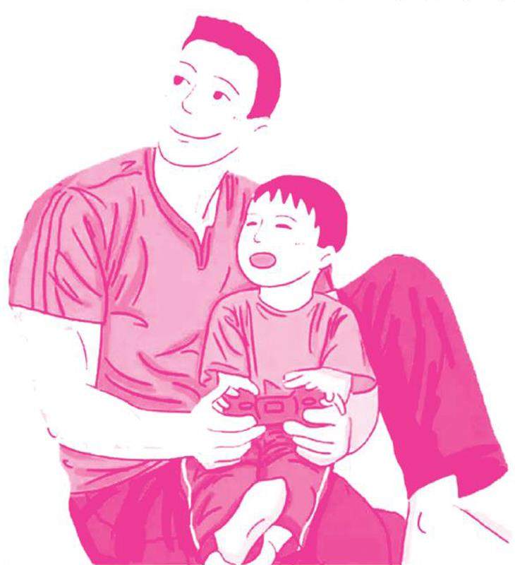 口头禅爸爸的插图